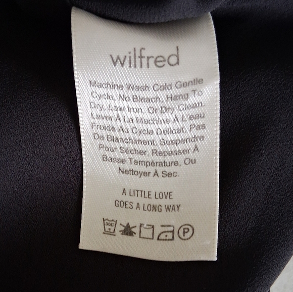 Wilfred/ Elegant Black Sleeveless Midi Dress/ Size US XXS - Picture 9 of 15